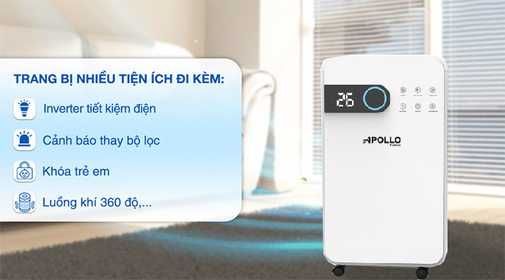 Máy Hút Ẩm Lọc Không Khí Sumikura NV-170Apollo