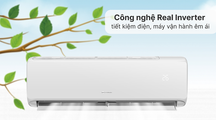 Điều Hòa Gree 9000BTU 1 Chiều Inverter CHARM09CI