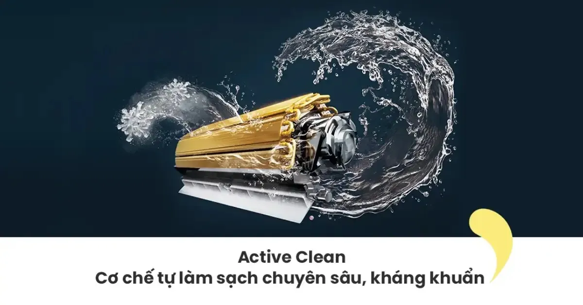 Active Clean - Làm sạch sâu, kháng khuẩn