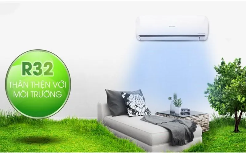 Sử dụng gas R32 thân thiện với môi trường