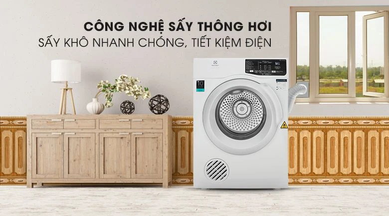 Máy sấy Electrolux có tốn điện không?