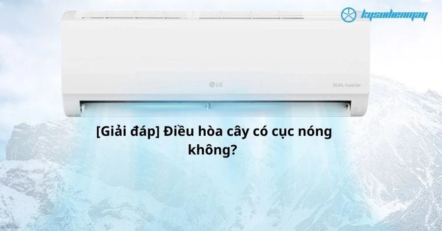 [Giải đáp] Điều hòa cây có cục nóng không?