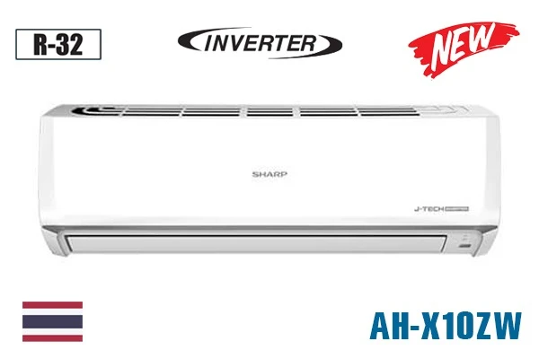 Điều Hòa Sharp 9000BTU 1 Chiều Inverter AH-X10ZW