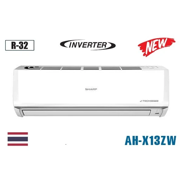 Điều Hòa Sharp 12000BTU 1 Chiều Inverter AH-X13ZW