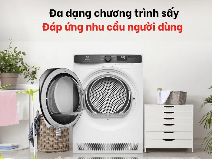 Máy sấy Electrolux 8kg EDH803J5WC