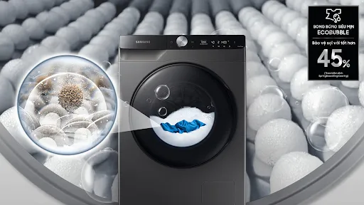 Ecobubble™ tạo bong bóng siêu mịn