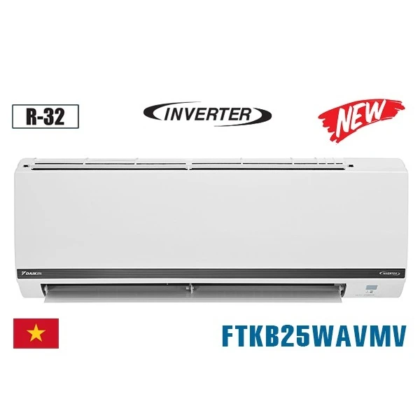 Điều Hòa Daikin 9000 BTU Inverter 1 Chiều FTKB25WAVMV