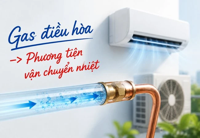 Gas điều hòa là gì? làm nhiệm vụ gì?