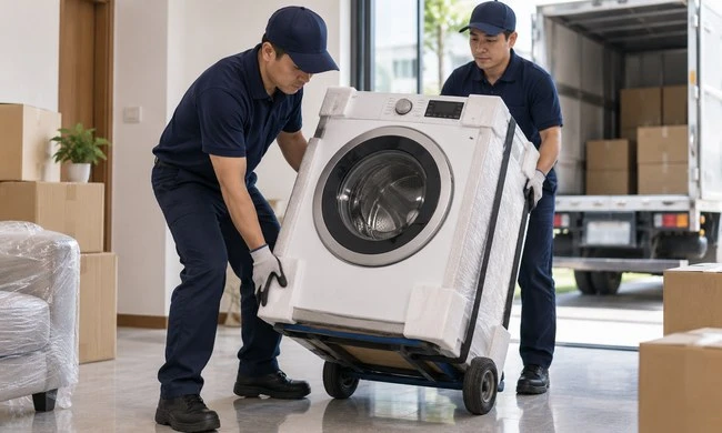 Chuyển nhà, chuyển vị trí máy giặt cần chuẩn bị thế nào để tránh hư hỏng?