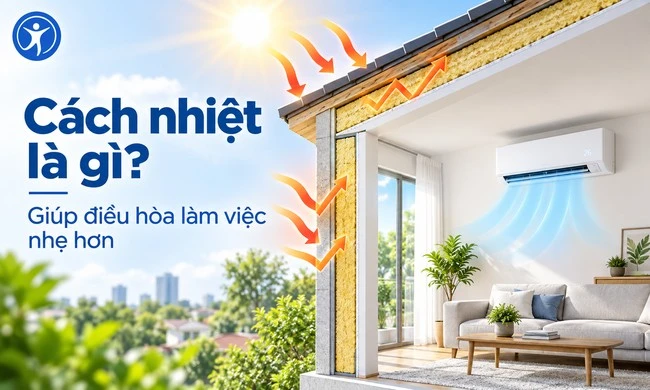 Cách nhiệt là gì – và nó giúp điều hòa như thế nào?