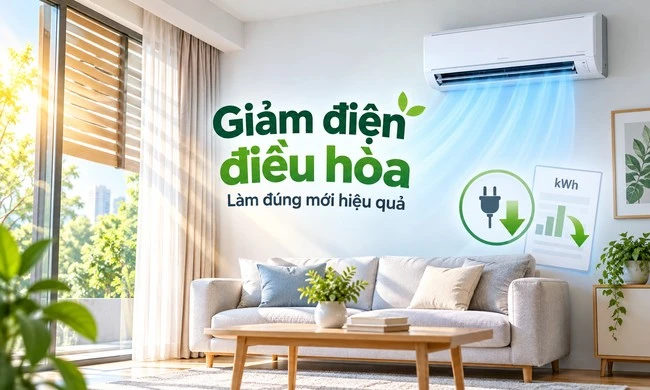 Những việc nào thực sự giúp giảm điện điều hòa?