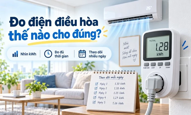Muốn biết nhà mình tốn bao nhiêu điện – đo thế nào cho đúng?