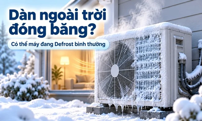 Defrost là gì – tại sao đang sưởi máy lại dừng?