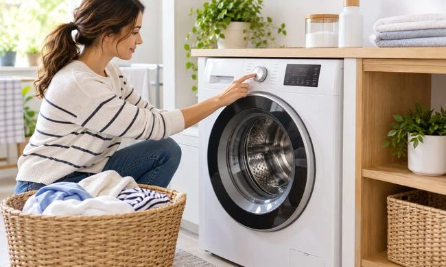 Lần đầu sử dụng máy giặt cửa ngang cần thực hiện những gì?