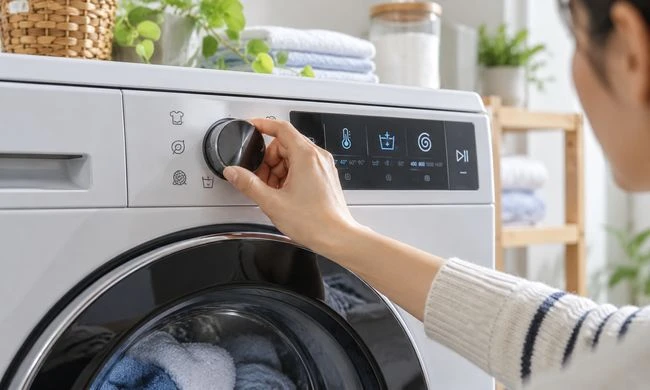 Khi nào nên chọn Prewash, Rinse Plus, nhiệt độ nước và tốc độ vắt trên máy giặt?