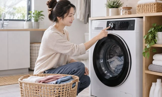 Hướng dẫn sử dụng máy giặt LG cửa ngang cho người mới: Chọn chương trình, công nghệ và chăm sóc máy đúng cách
