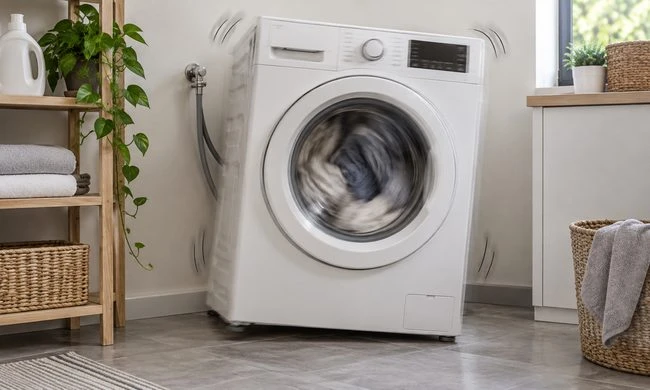 Máy giặt rung lắc mạnh, di chuyển hoặc phát tiếng động bất thường khi vắt: Nguyên nhân và cách xử lý