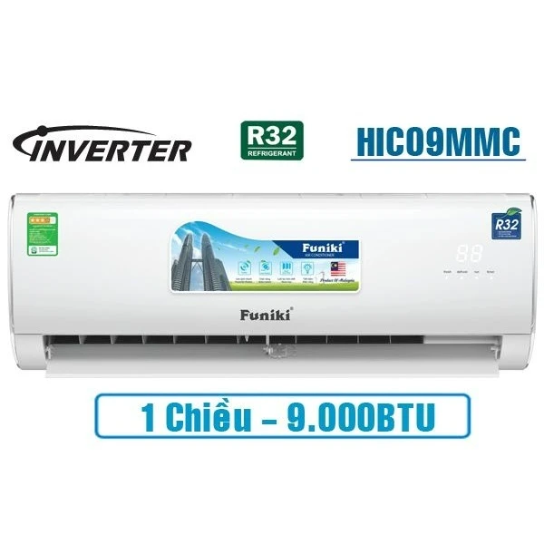 Điều Hòa Funiki 9000BTU 1 Chiều Inverter HIC09MMC