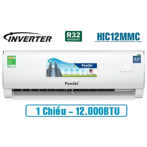 Điều Hòa Funiki 12000BTU 1 Chiều Inverter HIC12MMC