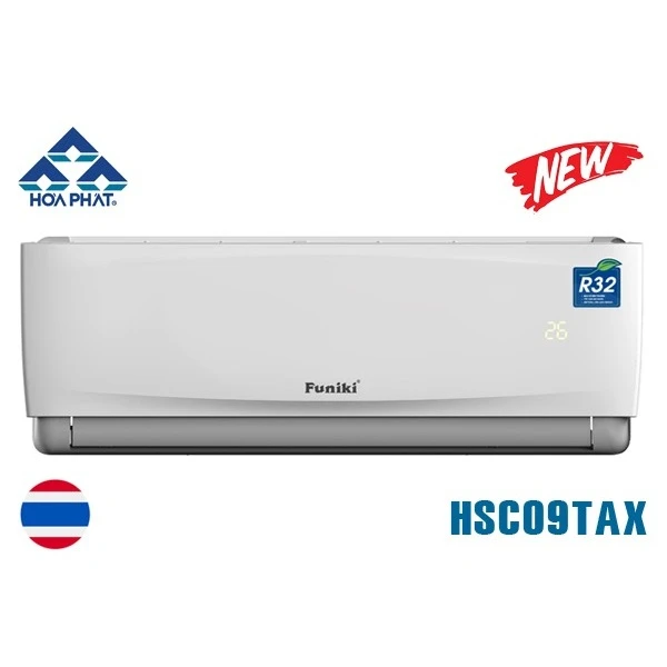 Điều Hòa Funiki 9000BTU 1 Chiều Gas R32 HSC09TAX