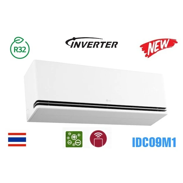 Điều Hòa LG 9000BTU 1 Chiều Inverter IDC09M1.ATYGEVH