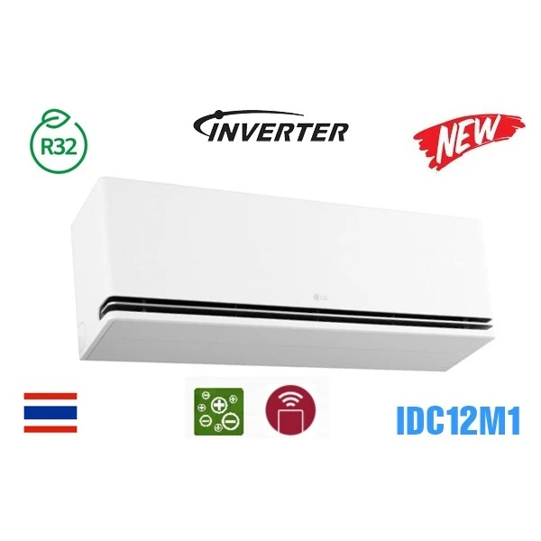 Điều Hòa LG 12000BTU 1 Chiều Inverter IDC12M1.ATYGEVH