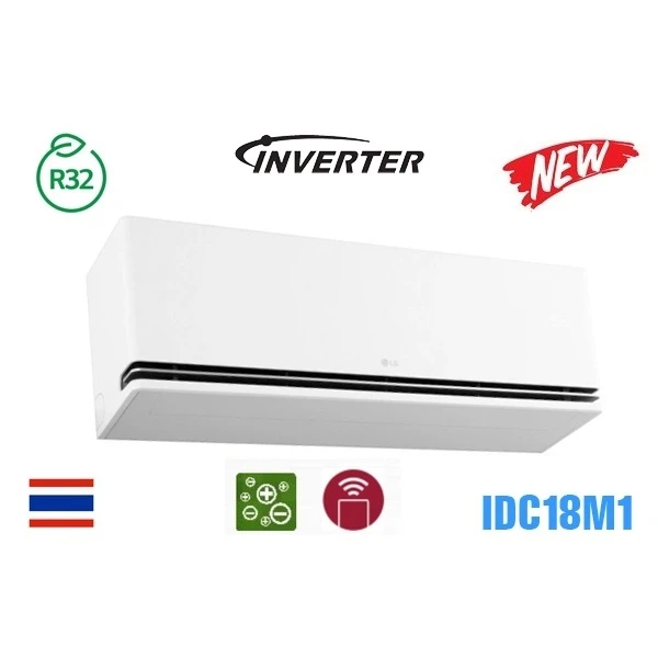 Điều Hòa LG 18000BTU 1 Chiều Inverter IDC18M1.ATYGEVH