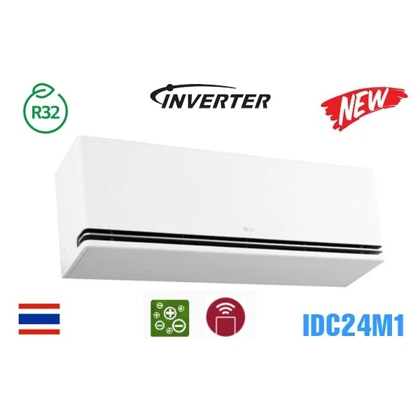 Điều Hòa LG 24000BTU 1 Chiều Inverter IDC24M1.ATYGEVH