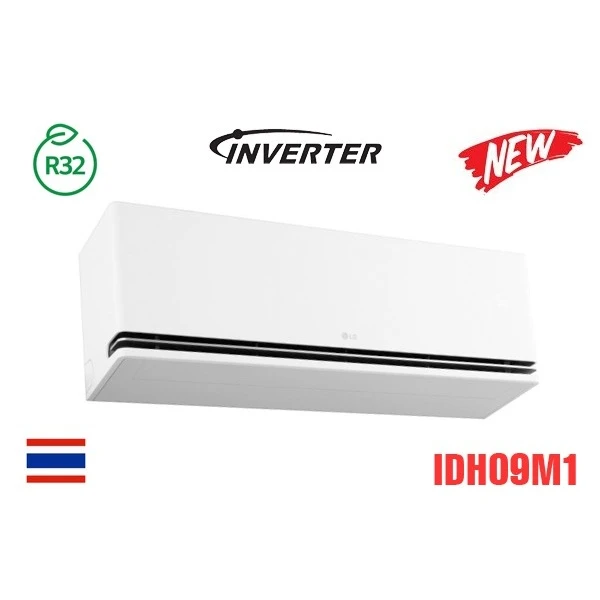 Điều Hòa LG 9000BTU 2 Chiều Inverter IDH09M1.ATYGEVH