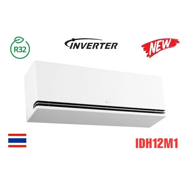 Điều Hòa LG 12000BTU 2 Chiều Inverter IDH12M1.ATYGEVH