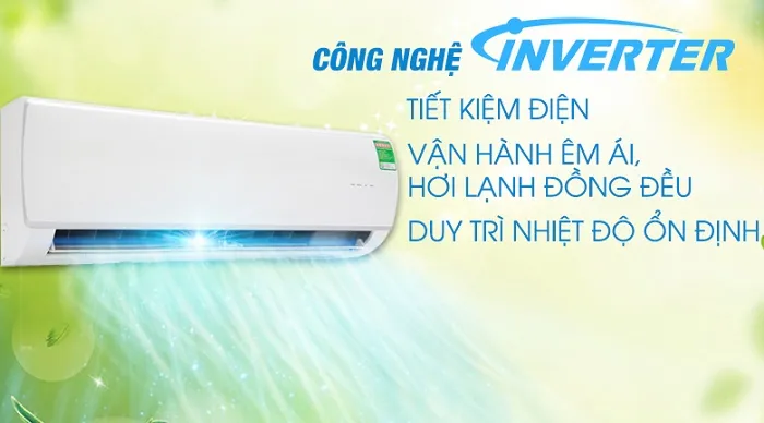 Công nghệ Inverter tiết kiệm điện năng