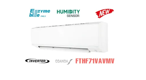 Điều hòa Daikin 2 chiều 24000BTU inverter gas R32 FTHF71VAVMV