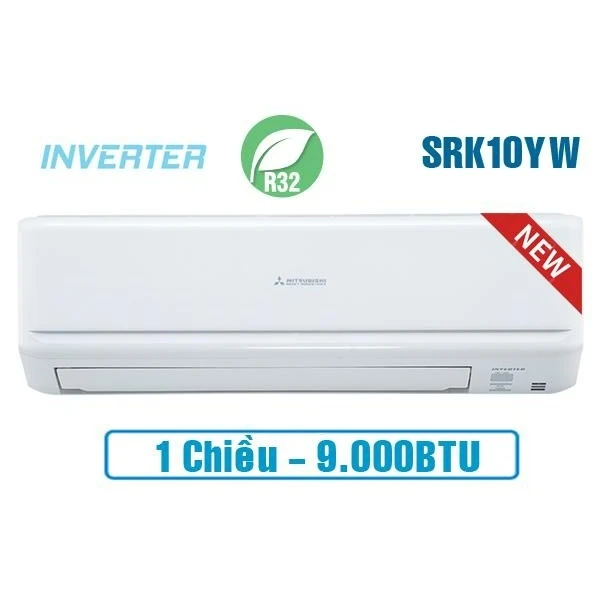 Điều Hòa Mitsubishi Heavy Inverter 9.000BTU 1 Chiều SRK/SRC10YW-W5