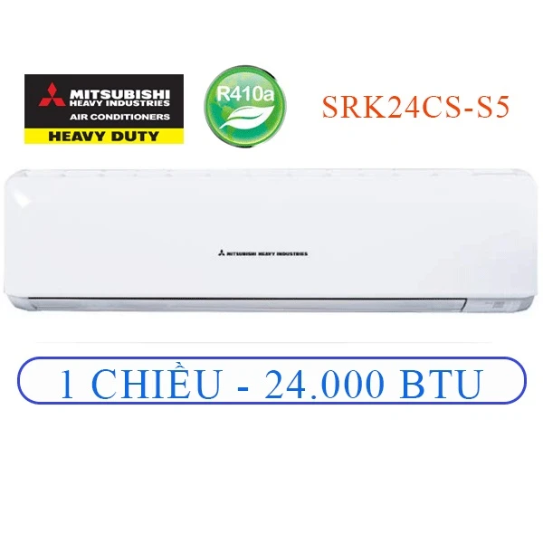 Điều Hòa Mitsubishi Heavy 24000BTU 1 Chiều SRK/SRC24CS-S5