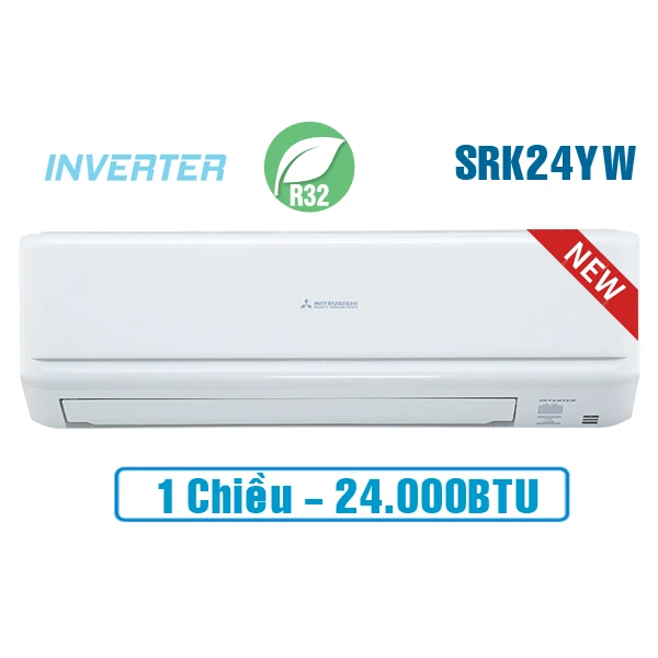 Điều Hòa Mitsubishi Heavy 24000BTU 1 Chiều SRK/SRC24YW-W5