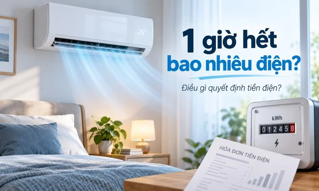 “Máy này một giờ hết bao nhiêu điện?” — nhu cầu thật phía sau là gì?