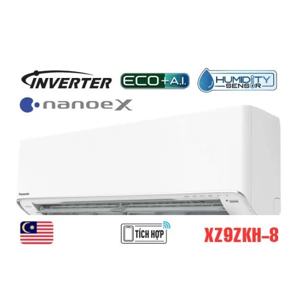 Điều Hòa Panasonic 2 Chiều inverter 9.000BTU XZ9ZKH-8