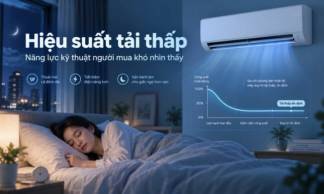 Hiệu suất tải thấp: năng lực kỹ thuật người mua khó nhìn thấy