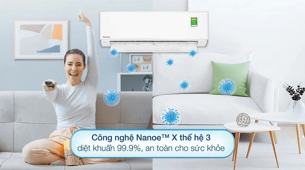 Công nghệ lọc khí của điều hòa Panasonic
