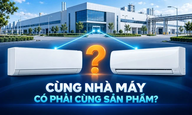 Funiki HIC-09TMU.ST3 và Midea cùng địa chỉ nhà máy: kết luận được gì?