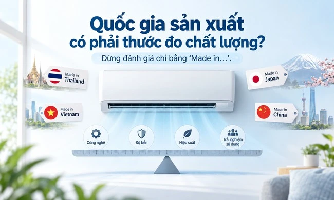Quốc gia sản xuất có phải thước đo chất lượng?