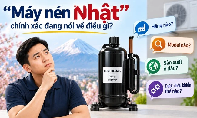 “Máy nén Nhật” chính xác đang nói về điều gì?