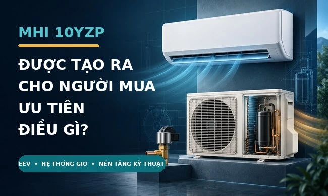 MHI 10YZP được tạo ra cho người mua ưu tiên điều gì?