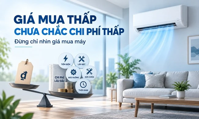Giá mua thấp và chi phí sở hữu thấp không phải một