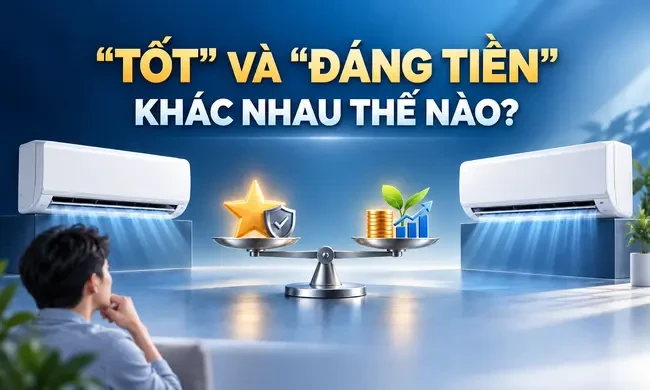 “Tốt” và “đáng tiền” khác nhau thế nào?