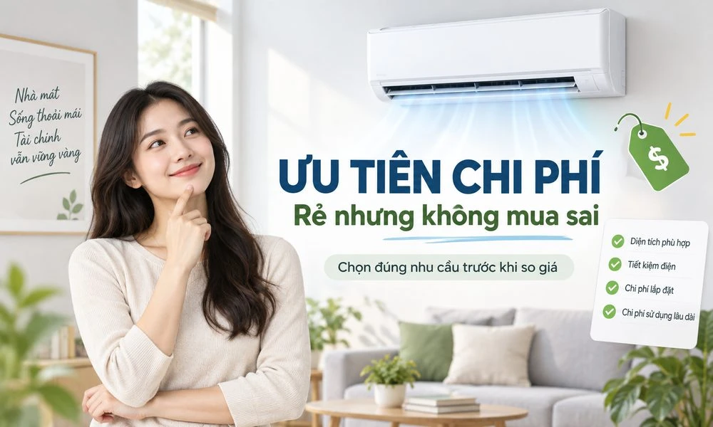 Người ưu tiên chi phí: nhìn gì để rẻ nhưng không mua sai?