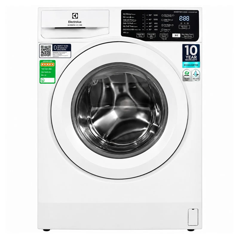 Máy Giăt Electrolux UltimateCare 100 Inverter 9Kg EWF9025DQWB