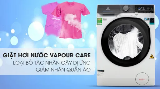 Vapour Care – Giặt hơi nước kháng khuẩn hiệu quả