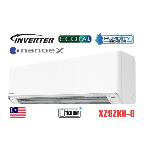 Điều Hòa Panasonic 2 Chiều inverter 9.000BTU XZ9ZKH-8