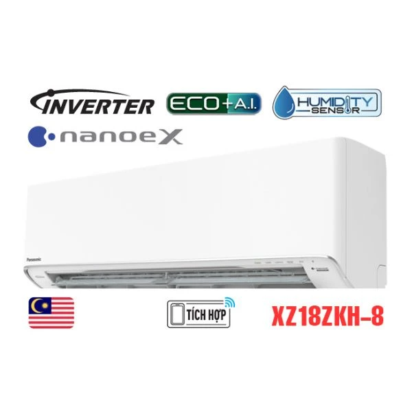 Điều hòa Panasonic 2 chiều inverter 18.000BTU XZ18ZKH-8